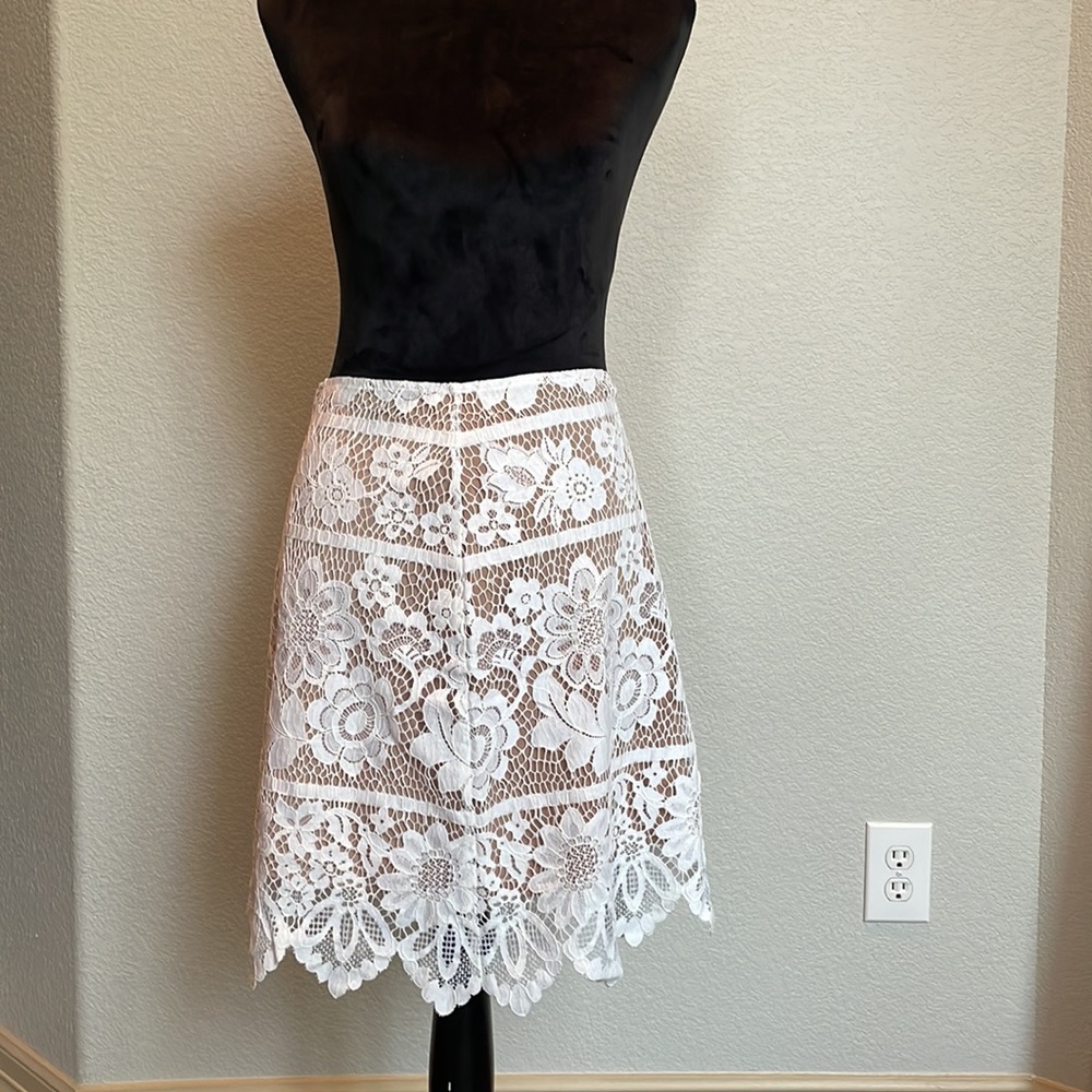 7 for all Mankind, Lace  skirt - Picture 7 of 12